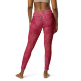 Sateen Sprint Texture Yoga Leggings